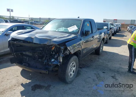 2024 Nissan Frontier King Cab S 4X2 from USA, damaged, VIN 1N6ED1CL8RN629301